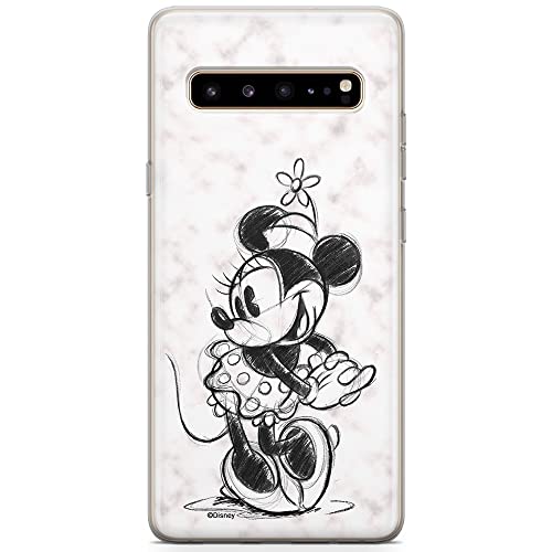 Etui Minnie 026 Disney Nadruk pełny Biały Producent: Samsung, Model: S10 5G
