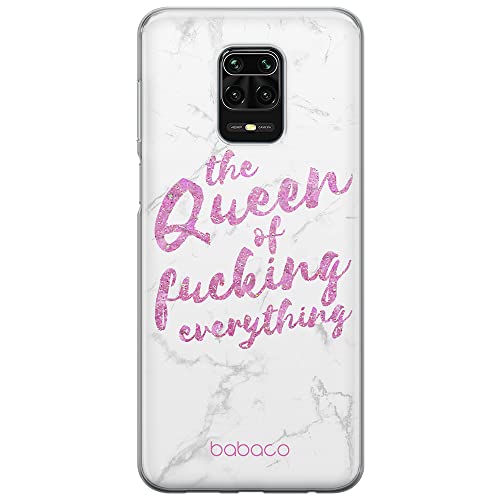 ERT GROUP etui na telefon Xiaomi REDMI NOTE 9 PRO/ 9S, case oryginalny i oficjalnie licencjonowany przez Babaco, wzór Queen 003, optymalnie dopasowane, plecki z TPU