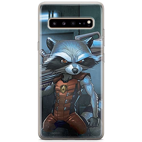 Etui Rocket 001 Marvel Nadruk pełny Niebieski Producent: Samsung, Model: S10 5G