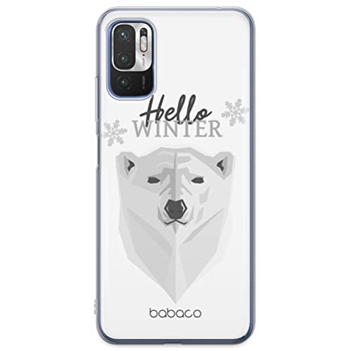 ERT GROUP etui na telefon Xiaomi REDMI NOTE 10 5G / POCO M3 PRO, case oryginalny i oficjalnie licencjonowany przez Babaco, wzór Winter 003, optymalnie dopasowane, plecki z TPU