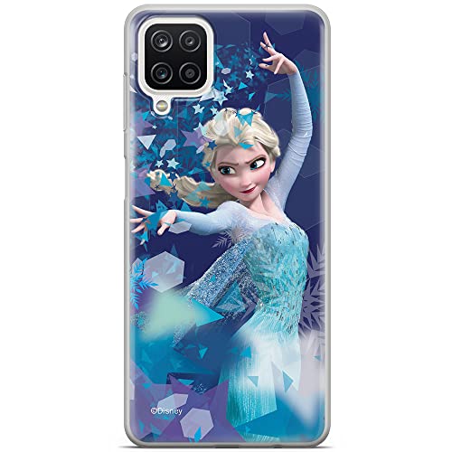 Etui dedykowane do SAMSUNG A12 / M12 / F12 wzór:  Elsa 011 oryginalne i oficjalnie licencjonowane