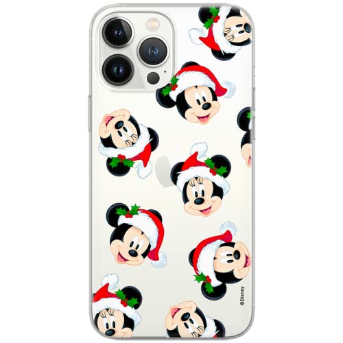 ERT GROUP etui na telefon Huawei P30, case oryginalny i oficjalnie licencjonowany przez Disney, wzór Mickey i Minnie 016, optymalnie dopasowane, plecki z TPU częściowo przeźroczyste