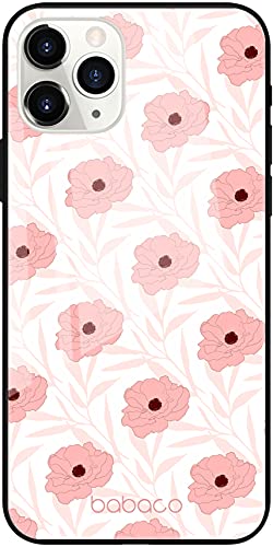 ERT GROUP etui na telefon Apple Iphone 11 PRO, case oryginalny i oficjalnie licencjonowany przez Babaco, wzór Flowers 017, wykonany z hartowanego szkła, optymalnie dopasowany, etui ochronne