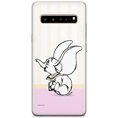 Etui Disney dedykowane do Samsung S10 5G, wzór: Dumbo 009 Etui całkowicie zadrukowane, oryginalne i oficjalnie licencjonowane