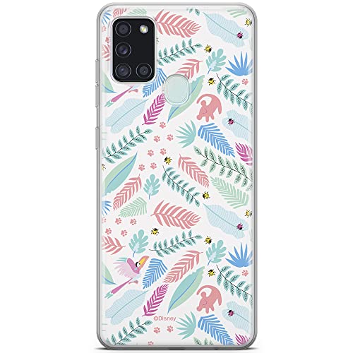 ERT GROUP etui na telefon Samsung A21s, case oryginalny i oficjalnie licencjonowany przez Disney, wzór Król Lew 001, optymalnie dopasowane, plecki z TPU