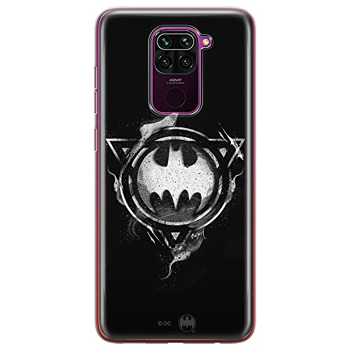 ERT GROUP etui na telefon Xiaomi REDMI NOTE 9, case oryginalny i oficjalnie licencjonowany przez DC, wzór Batman 013, optymalnie dopasowane, plecki z TPU