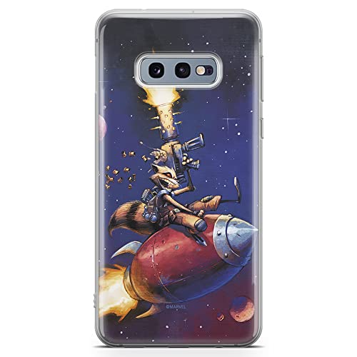Etui Rocket 007 Marvel Nadruk pełny Granatowy Producent: Samsung, Model: S10e
