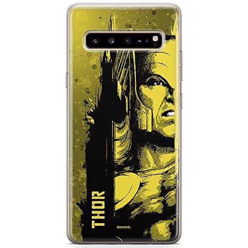 Etui Thor 001 Marvel Nadruk pełny Żółty Producent: Samsung, Model: S10 5G