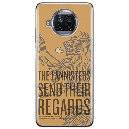 ERT GROUP etui na telefon Xiaomi MI 10T LITE/REDMI NOTE 9 PRO 5G, case oryginalny i oficjalnie licencjonowany przez Game od Thrones, wzór Gra o Tron 014, optymalnie dopasowane, plecki z TPU