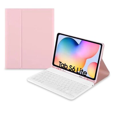 Etui GALAXY TAB S6 LITE 10.4 2020 / 2022 Tech-Protect SC Pen + Keyboard różowe