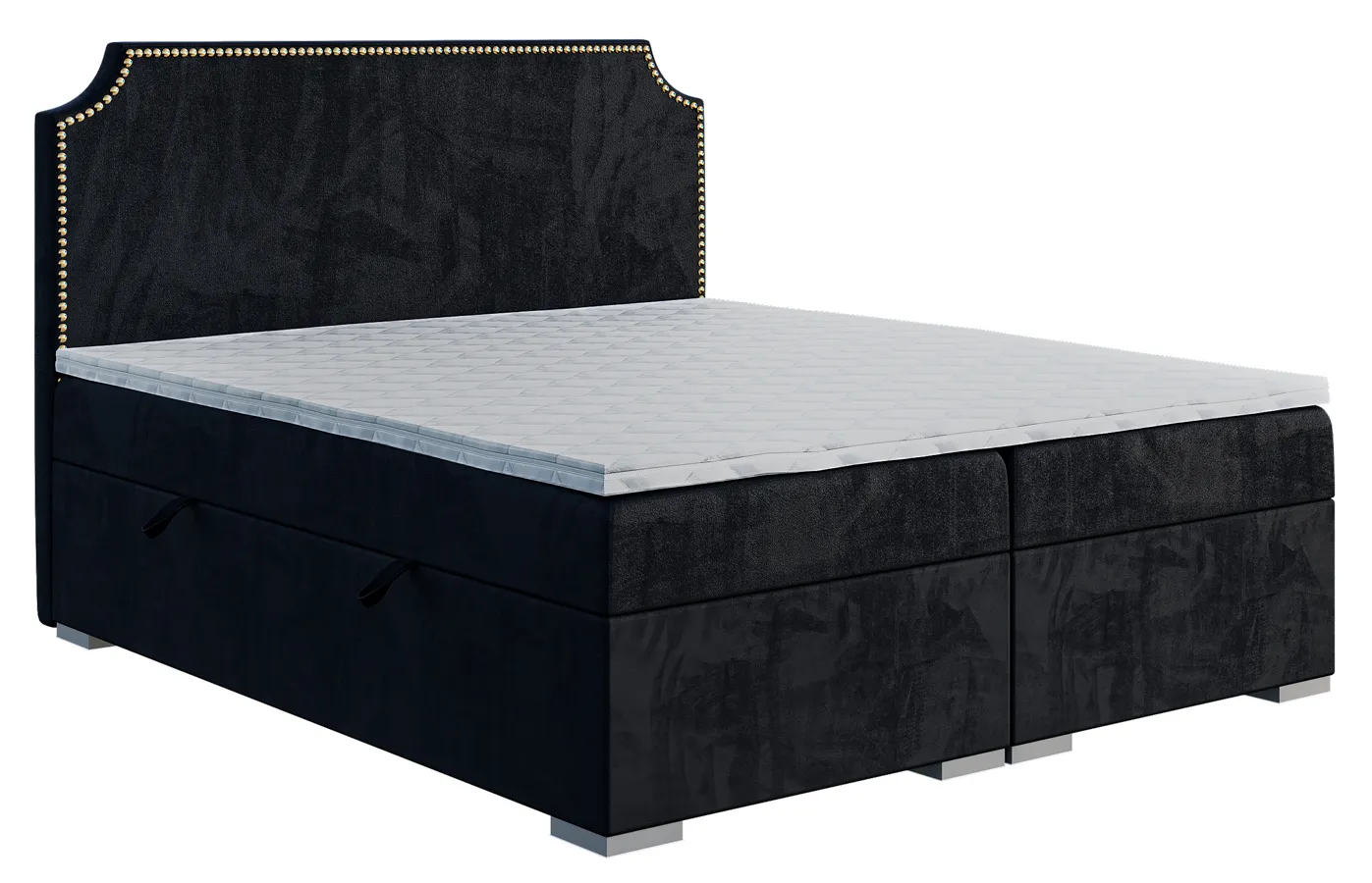 Dwuosobowe łóżko boxspring 140x200 N9-G23