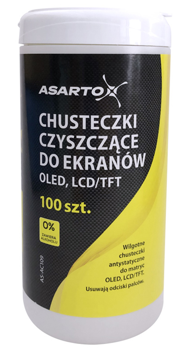 Asarto ściereczki do czyszczenia LCD | 100 szt.