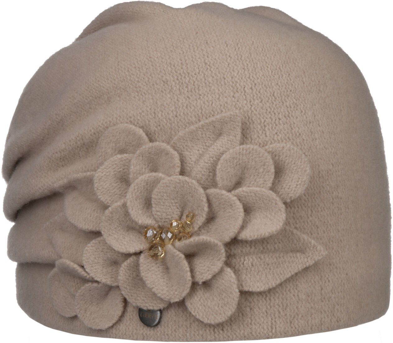 Czapka Wełniana Zikana by Lierys, jasnobeżowy, One Size