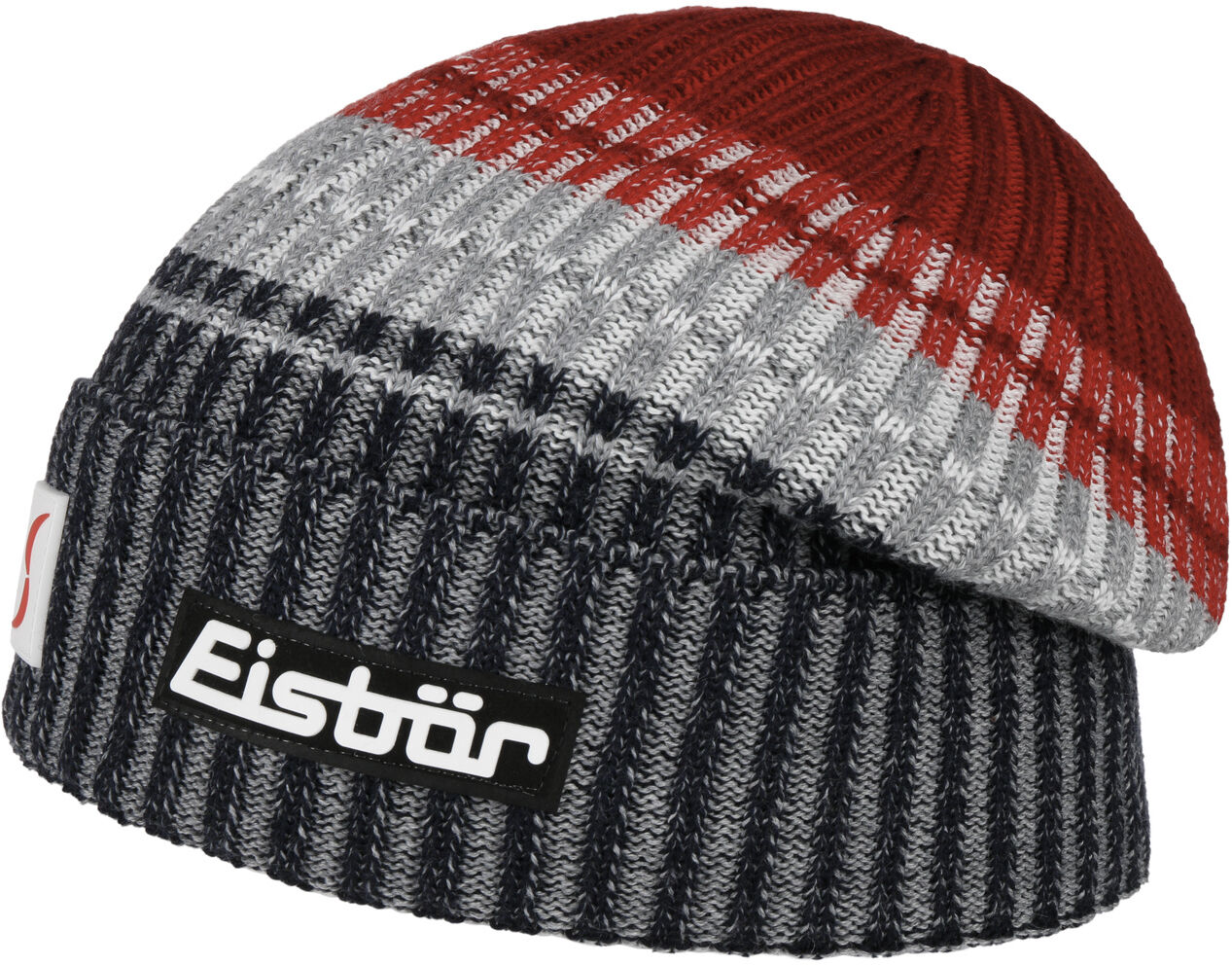 Czapka Beani Rika Oversize Skipool by Eisbär, czerwony, One Size