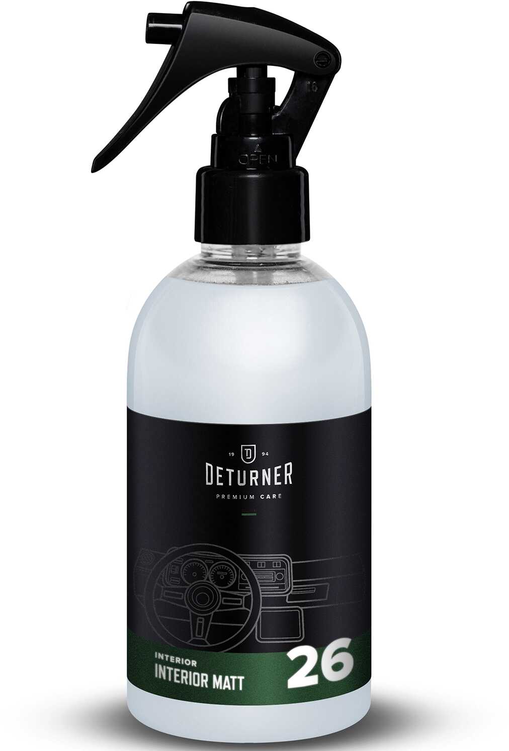 Deturner Interior MATT  matowy dressing do wewnętrznych plastików 250ml