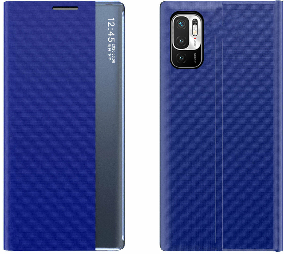 New Sleep Case pokrowiec etui z klapką z funkcją podstawki Xiaomi Redmi Note 11 Pro+ 5G / 11 Pro 5G / 11 Pro niebieski