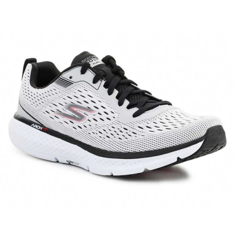 Buty Skechers Go Run Pure 3 M 246034-WBK białe