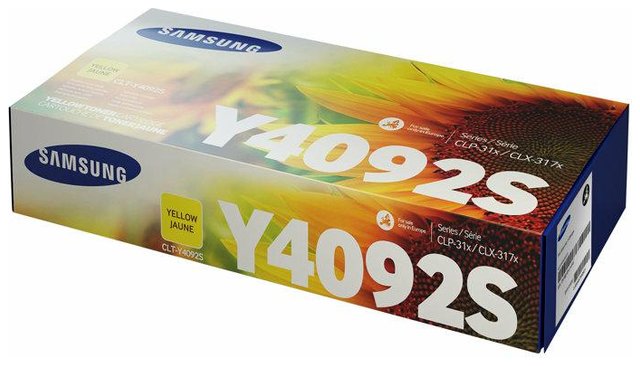 Oryginał Toner HP do Samsung  CLT-Y4092S | 1 000 str. | yellow Opakowanie zastępcze
