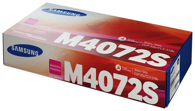 Oryginał Toner HP do Samsung CLT-M4072S | 1 000 str. | magenta Pudełko zastępcze