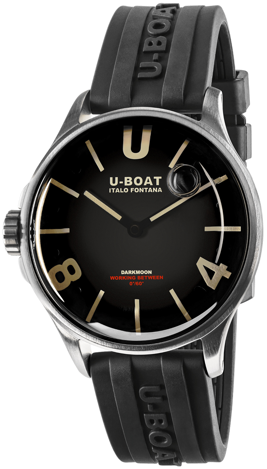 Zegarek U-BOAT 9018 DARKMOON 40MM BLACK SS