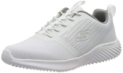 Skechers Bounder-52504 męskie sneakersy, czarne - biały - 47.5 EU