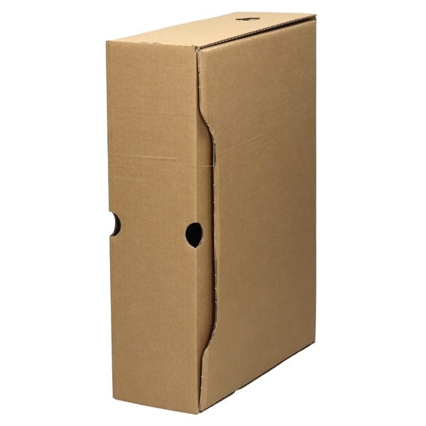 Pudło archiwizacyjne 80mm 80x325x235mm 450g KONSPAK brązowe bez nadruków /PA32523580/ /DO WYCZERPANIA ZAPASÓW/