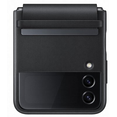 Samsung Flap Leather Cover do Galaxy Flip 4 czarne
