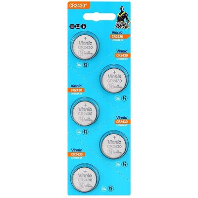 Vinnic bateria litowa mini CR2430 5 sztuk CR2430