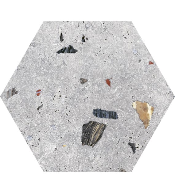 CODICER SONAR SILVER HEX 22X25 PŁYTKI