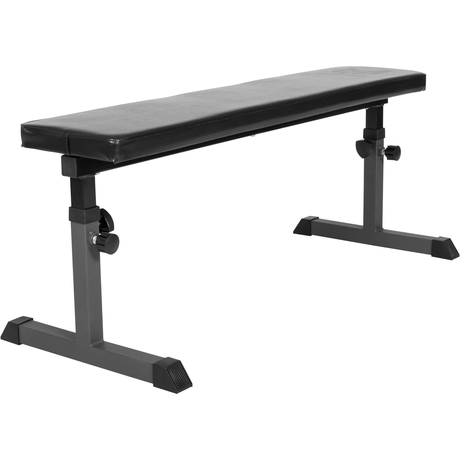 Gorilla Sports E-Series ławeczka treningowa prosta, regulowana (GN023-00064-0001)
