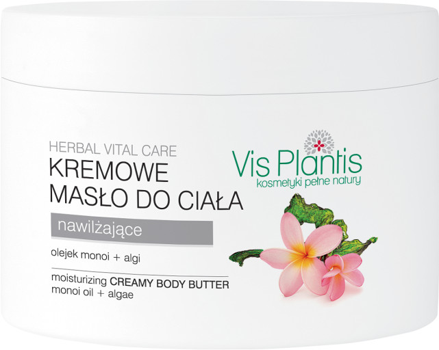 Vis Plantis Herbal Vital Care Kremowe masło do ciała Olejek Monoi-Algi 250ml