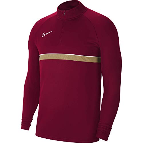 Nike Unisex dzieci Acd21 Dril Top Y Nk Dry Acd21 wiertło górne Team Red/White/Jersey Gold/White 12-13 Years