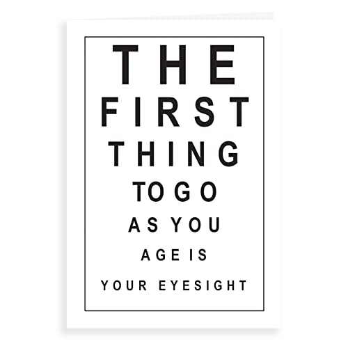 Humor zabawna kartka urodzinowa 'First thing to go' - 18 x 12,7 cm - Regal Publishing