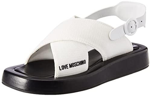Love Moschino sandały damskie, biały, 38 EU