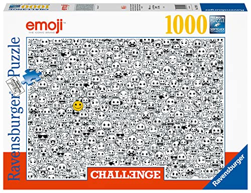 RAVENSBURGER PUZZLE 17292 - Emoji Challenge - 1000 Teile Puzzle für Erwachsene und Kinder ab 14 Jahren