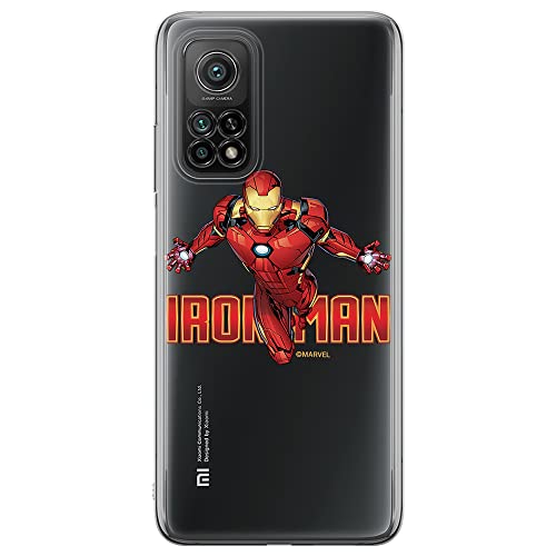 ERT GROUP etui na telefon Xiaomi Redmi Note 11 Pro 5G/11 Pro 4G, case oryginalny i oficjalnie licencjonowany przez Marvel, wzór Iron Man 030, plecki z TPU częściowo przeźroczyste