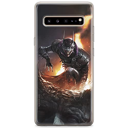 Etui DC dedykowane do Samsung S10 5G, wzór: Batman Who Laughs 001 Etui całkowicie zadrukowane, oryginalne i oficjalnie licencjonowane