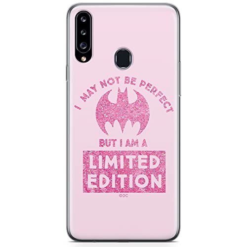 Etui Bat Girl 006 DC Nadruk pełny Różowy Producent: Samsung, Model: A20S
