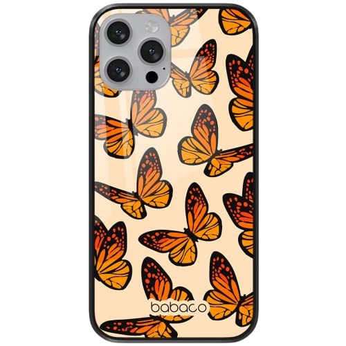ERT GROUP etui na telefon Huawei P20 LITE, case oryginalny i oficjalnie licencjonowany przez Babaco, wzór Butterflies 002, wykonany z hartowanego szkła, optymalnie dopasowany, etui ochronne