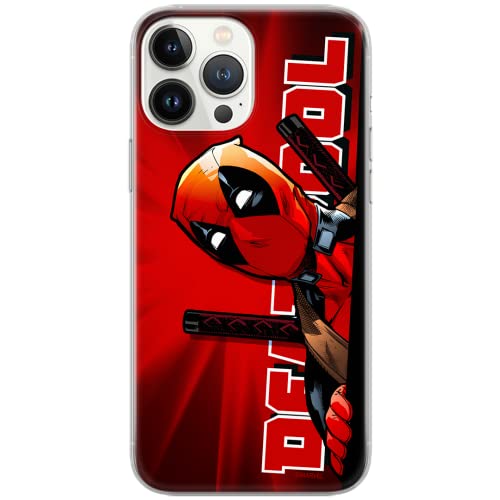 Etui Deadpool 002 Marvel Nadruk pełny Czerwony Producent: Samsung, Model: A11 / M11