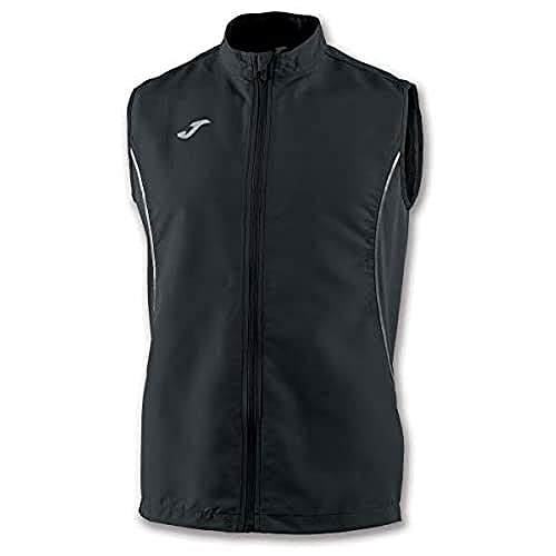 Joma Record II męska koszula bez rękawów, czerwono-pomarańczowa, rozmiar uniwersalny czarny