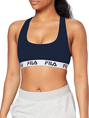 Fila Damski biustonosz sportowy niebieski niebieski m