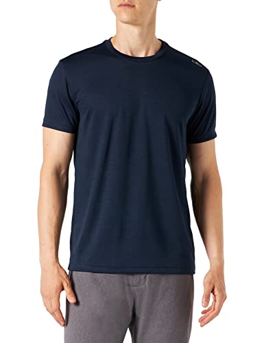 CMP Męski t-shirt z krótkim rękawem, nadruk na ramiączkach