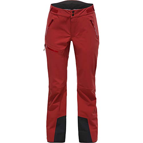 Haglöfs Damskie spodnie Stipe spodnie, czerwone (Brick red), XS
