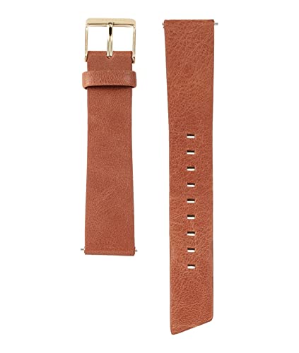 Liebeskind Berlin pasek do zegarka pasek z prawdziwej skóry brązowy, brązowy, 20 cm