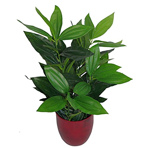 Leaf Design UK realistyczna duża sztuczna roślina liściasta z doniczką