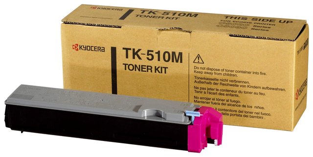 Oryginał Toner Kyocera TK-510M do FS-C5020N/C5025N/C5030N | 8 000 str. | magenta, opakowanie zastępcze