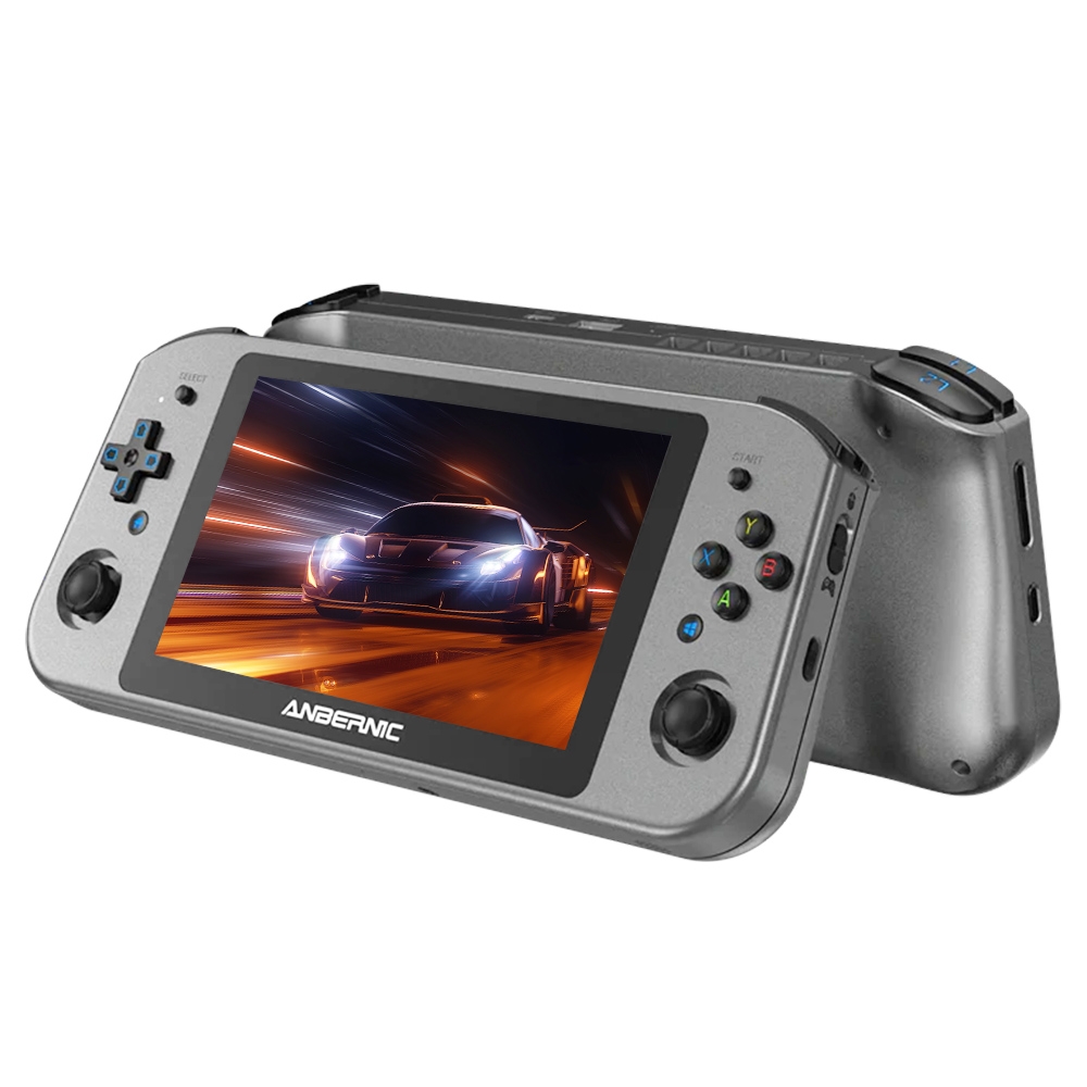 ANBERNIC WIN600 8G 256G Game Console 5.94'' OCA IPS Screen AMD Athlon Silver 3050e Windows 10 Home Edition - Black
