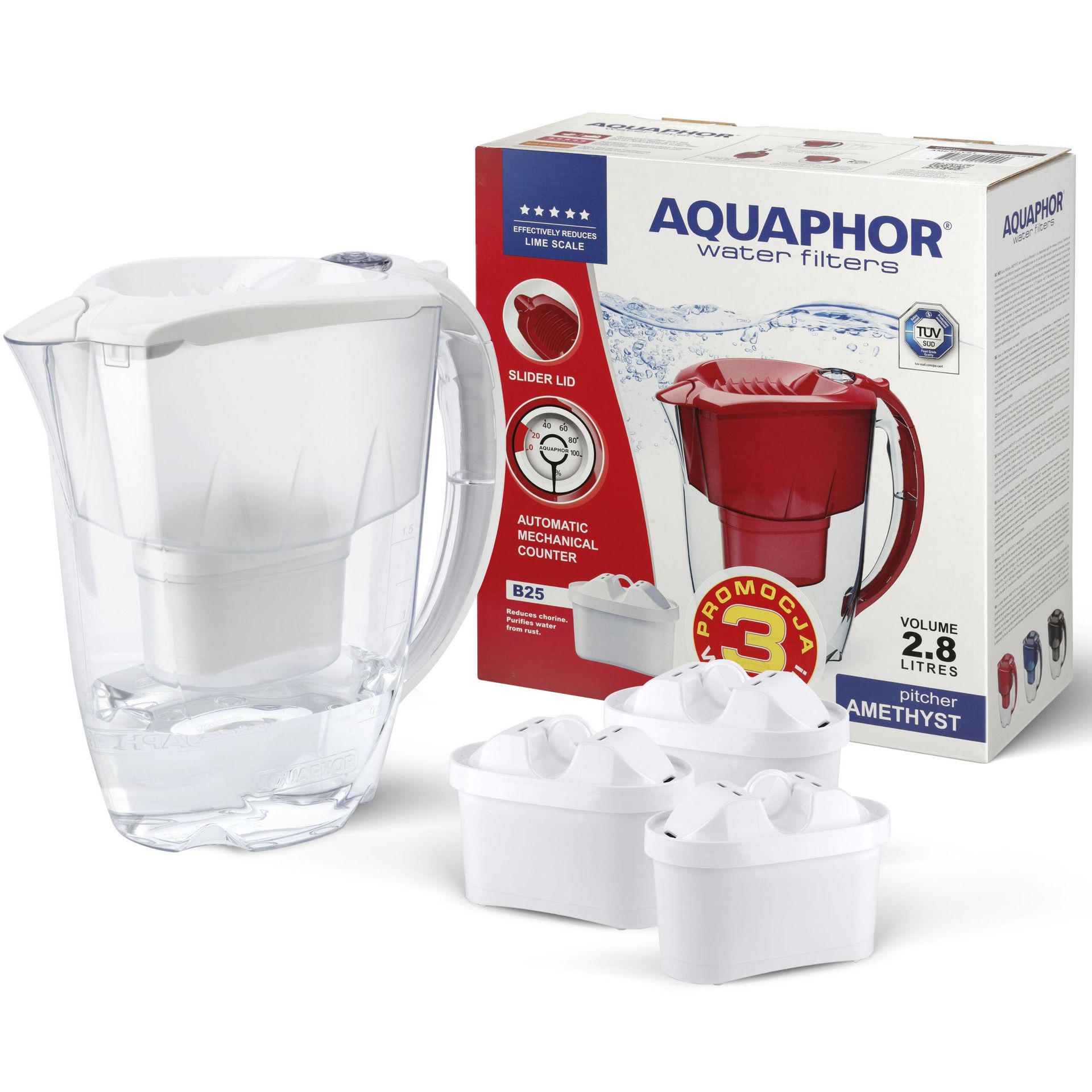 Aquaphor Amethyst 2,8L Biały