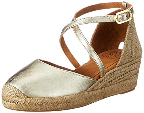 Unisa Damskie espadryle CAUDE_22_LMT Platino, 40 EU